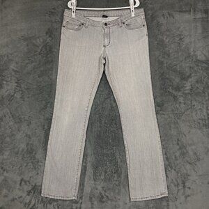 Patagonia Jeans Womens 34X31 Light Gray Denim Organic Cotton Straight Regular